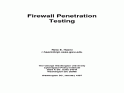Pentest - Firewall Pen...